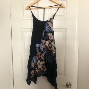 O’Neill Womens Jumper Dress  Size Small Spaghetti Straps Bohemian Open Back